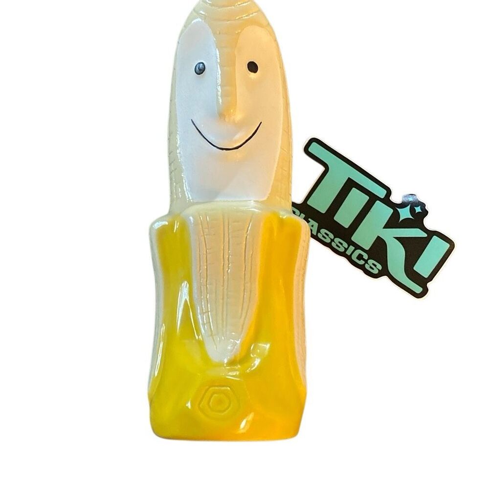 Tiki Classics The Banana Bob Mug by Mike Biggs Recipe Munktiki NEW UNUSED rare